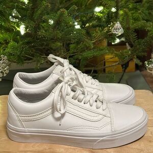 Leather Old Skool Vans